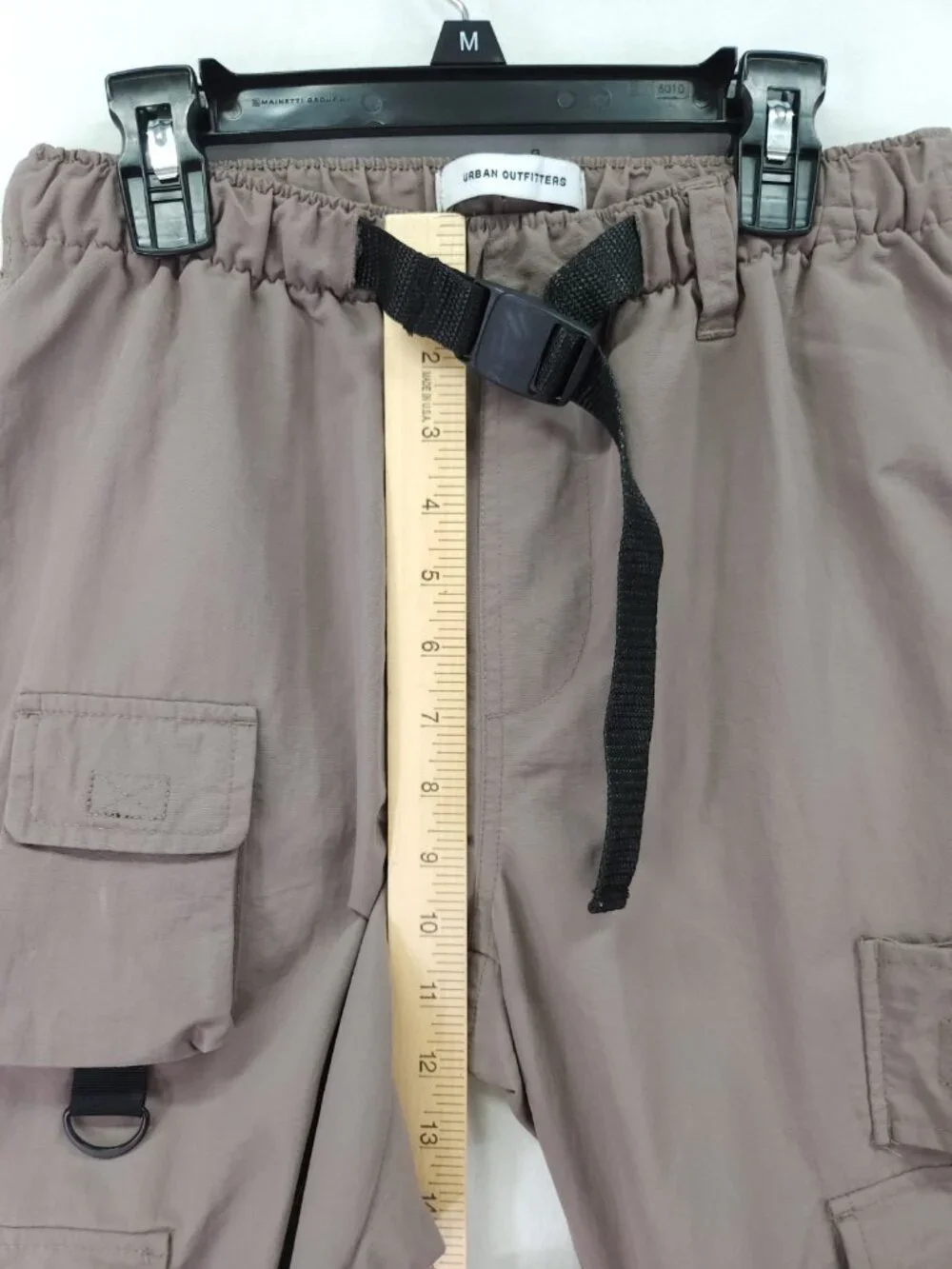 Urban Outfitters Pants Small 26x30 Taupe Tactical Cargo Belted Techwear